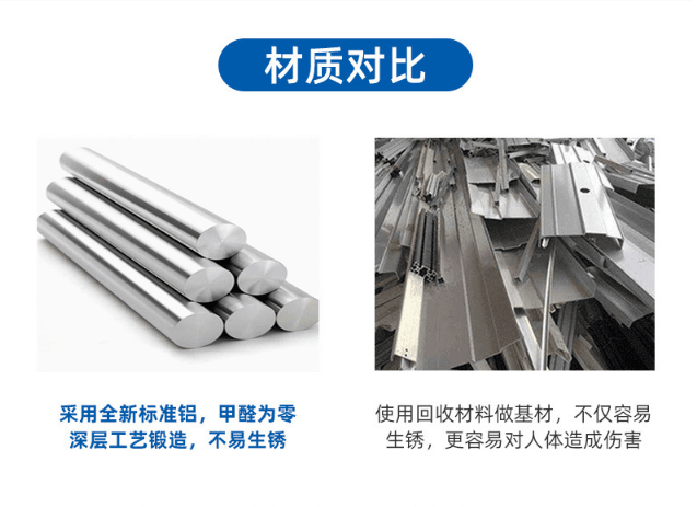 造型鋁方通材質(zhì)對(duì)比